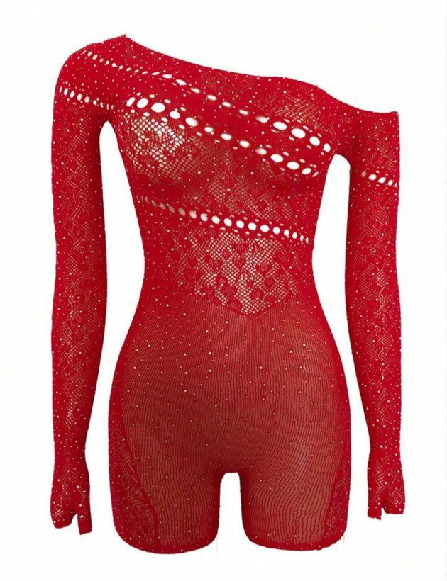 بادی نگینی زنانه فری سایز