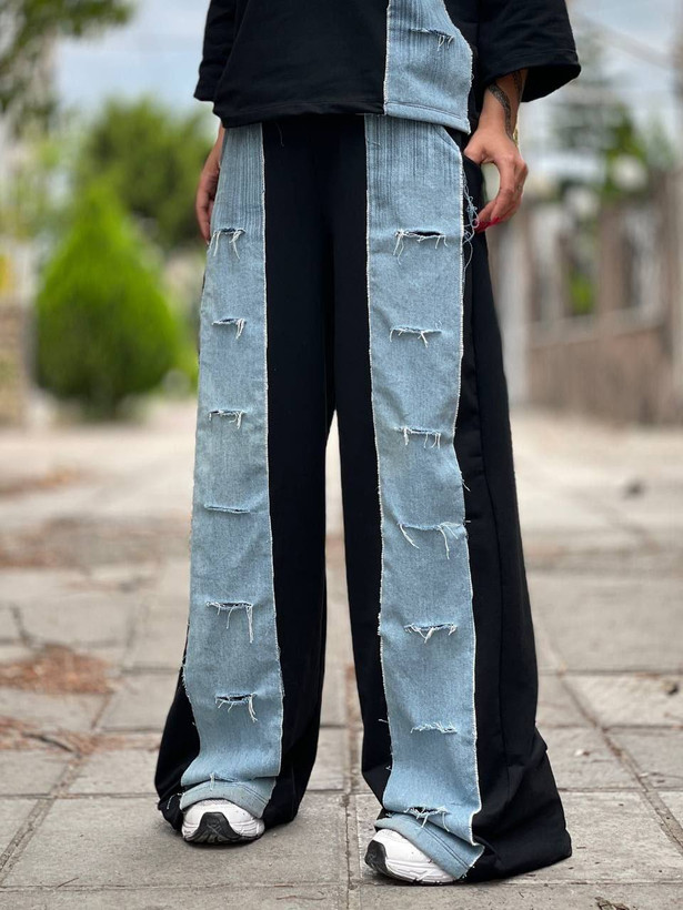 ست تیشرت و شلوار ترند زنانه